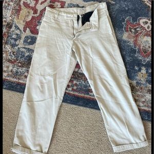 Banks journal cropped chinos worn 1 time